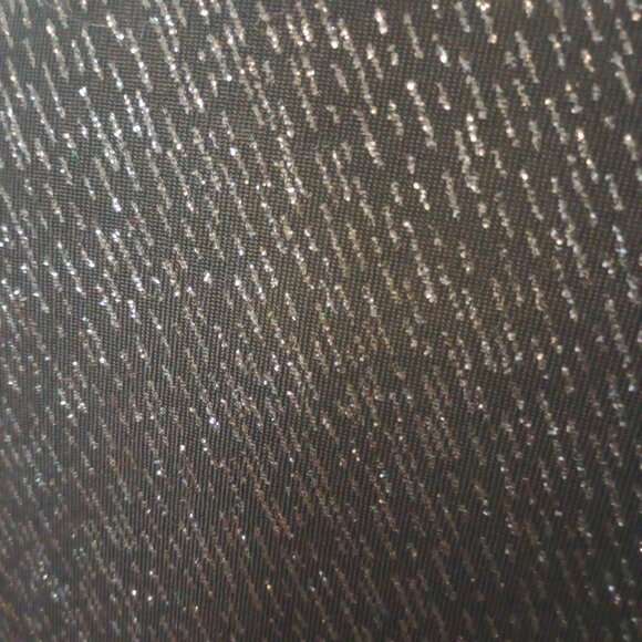 Elegant Black Sparkle Evening Twin Set Blouse sz 12 - Picture 2 of 9